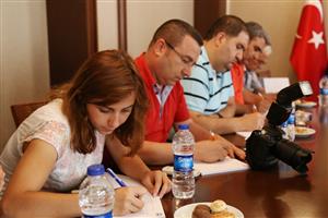 Rektör Şahin Gazetecilere Tıp Fakültesi’ni Anlattı 