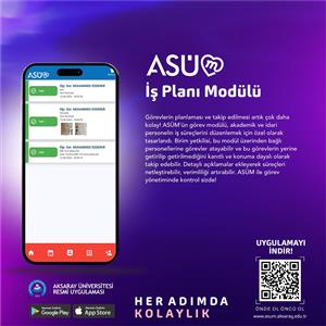 ASÜM Her Adımda Kolaylık Sağlıyor