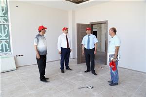 Rektörlük ve İİBF Ek Bina İnşaatları Bitmek Üzere 