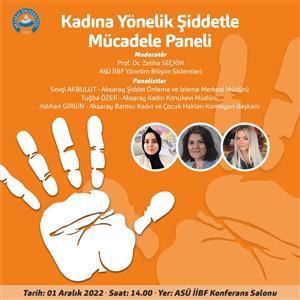 Kadına Yönelik Şiddetle Mücadele Paneli