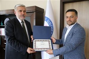 Şahin, Dekanlar ve Müdürlerle Vedalaştı