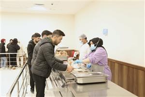 Rektör Arıbaş, Öğrencilerle  İftar Yemeğinde Buluştu