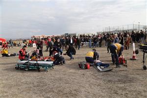 Trafik Kazası Tatbikatı Gerçeği Aratmadı 