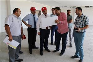 Rektörlük ve İİBF Ek Bina İnşaatları Bitmek Üzere 