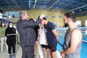 50 Metre Serbest Stil Yüzme Yarışması Tamamlandı 