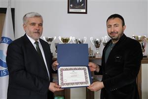 Şahin, Dekanlar ve Müdürlerle Vedalaştı