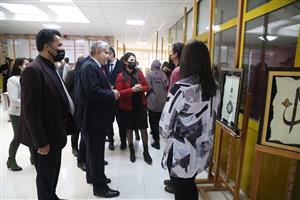 Sağlıkçılar Tezhip, Hat ve Ebru Sergisi Açtı