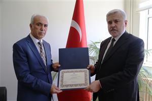 Şahin, Dekanlar ve Müdürlerle Vedalaştı