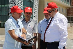 Rektörlük ve İİBF Ek Bina İnşaatları Bitmek Üzere 