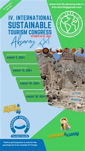 4th International Sustainable Tourism Congress 