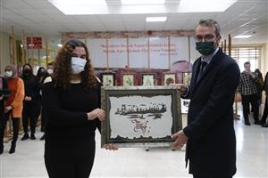 Sağlıkçılar Tezhip, Hat ve Ebru Sergisi Açtı