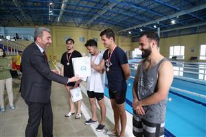 50 Metre Serbest Stil Yüzme Yarışması Tamamlandı 