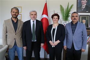 Şahin, Dekanlar ve Müdürlerle Vedalaştı