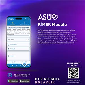 ASÜM Her Adımda Kolaylık Sağlıyor