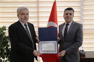 Şahin, Dekanlar ve Müdürlerle Vedalaştı