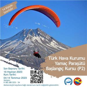 Türk Hava Kurumu Yamaç Paraşütü Başlangıç Kursu P2