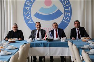 Uluslararası Mevlana Anadolu İHL Heyeti, Şahin’i Ziyaret Etti  