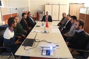 Rektör Şahin Dış İlişkiler Ofisi’ndeki Çalışmaları İnceledi 