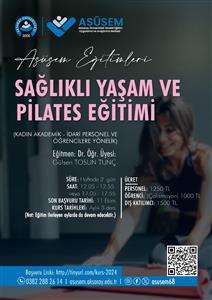 Sağlıklı Yaşam ve Pilates Eğitimi
