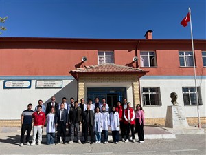 Köy okullarında ağız ve diş taraması gerçekleştirildi
