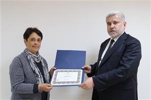 Şahin, Dekanlar ve Müdürlerle Vedalaştı