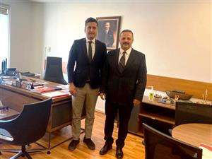 Arıbaş, Cesim Çelik’le Diş Hekimliği Fakültesini Görüştü