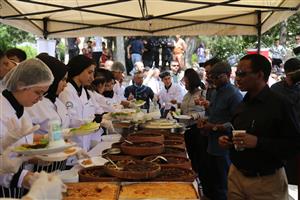 Gastronomi Şenliğinde 100 Öğrenci 11 Farklı Yemek Hazırladı