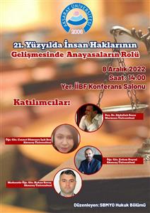 21. Yüzyılda İnsan Haklarının Gelişmesinde Anayasanın Rolü