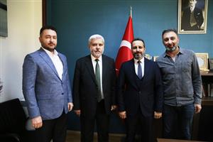 Şahin, Dekanlar ve Müdürlerle Vedalaştı