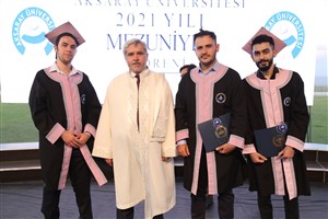 Mühendislik, İslami İlimler, Mimarlık 2021 Mezuniyet Törenleri