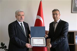 Şahin, Dekanlar ve Müdürlerle Vedalaştı