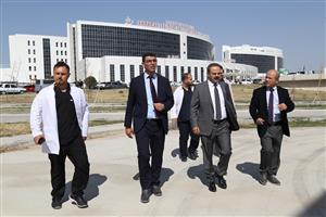 Arıbaş, Hastanedeki Öğrenme Ortamlarını Yerinde İnceledi