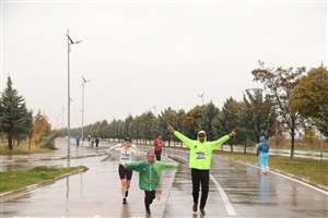 Aksaray Üniversitesinde Cumhuriyet Bayramı coşkusu koşuyla taçlandı