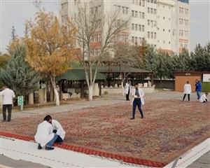 Tarihi Halının Restoresi ASÜ’nün Katkılarıyla Tamamlandı