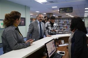 Kütüphane Çalışma Salonları 10 Aralık’a Kadar 7/24 Açık 