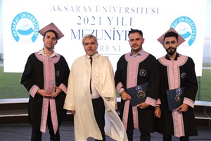 Mühendislik, İslami İlimler, Mimarlık 2021 Mezuniyet Törenleri